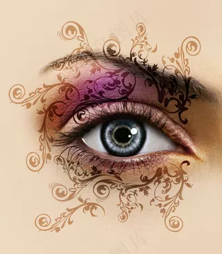 高清美女眼睛图片下载