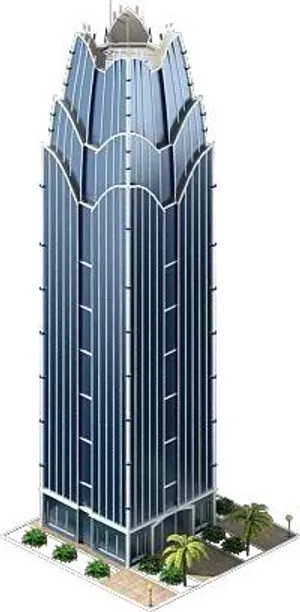 摩天大楼 PNG免抠