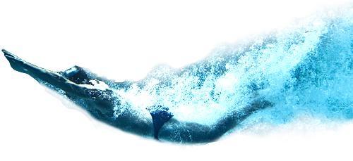 游泳 PNG免抠(500x229)
