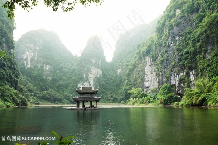 唯美湖光山色图片