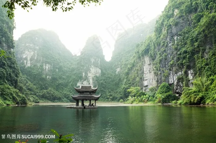 唯美湖光山色图片