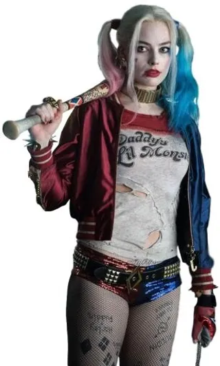 哈雷奎因 PNG免抠