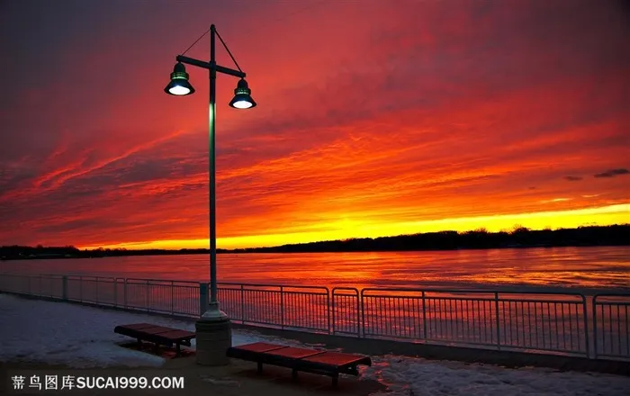 日落黄昏图片素材