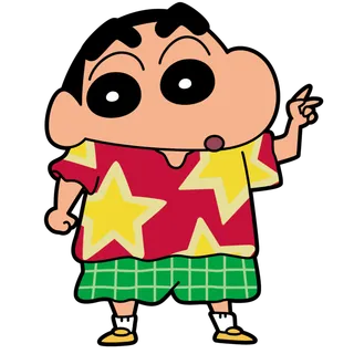 蜡笔小新可爱人物免扣素材