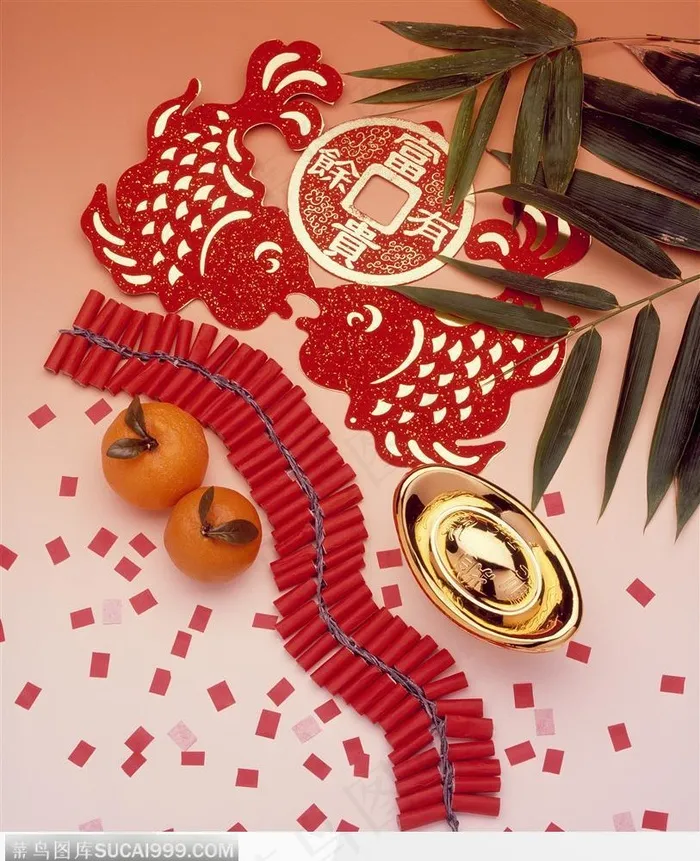 鞭炮与可口蜜桔