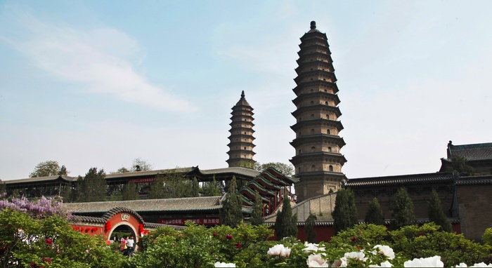 山西旅游-双塔寺-美景