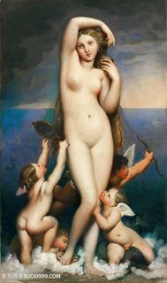 安格尔,让・奥古斯特・多米尼克,维纳斯・阿纳多米尼油画图片 安格尔,让・奥古斯特・多米尼克,维纳斯・阿纳多米尼油画图片