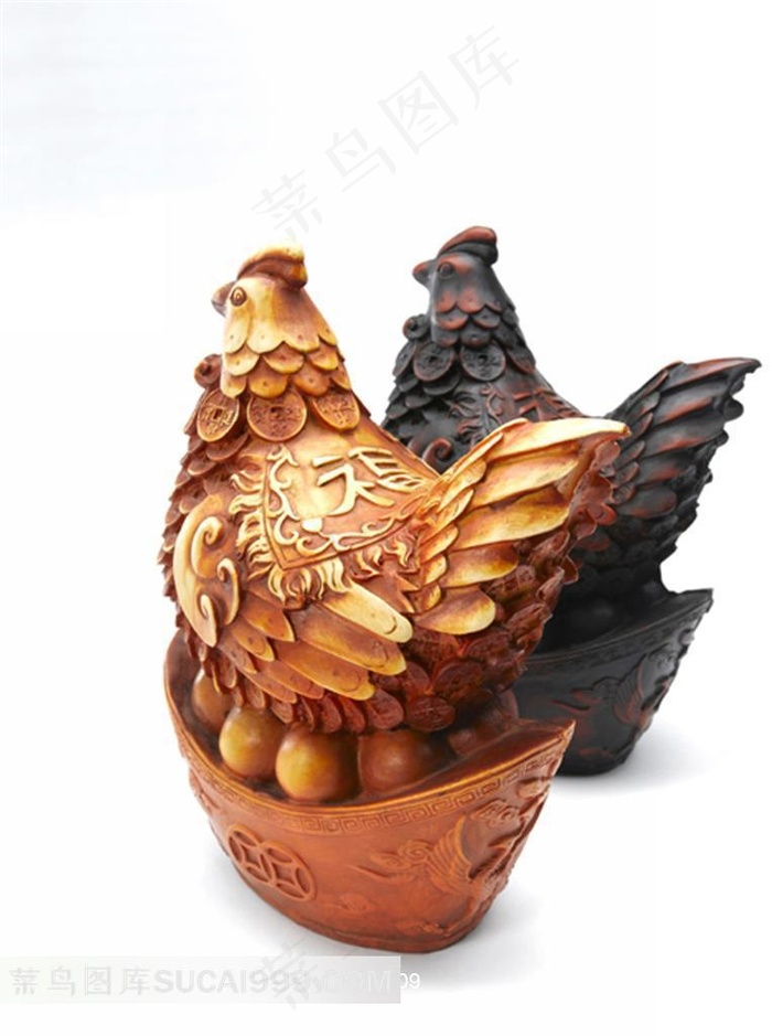 金元宝鸡高清摄影素材