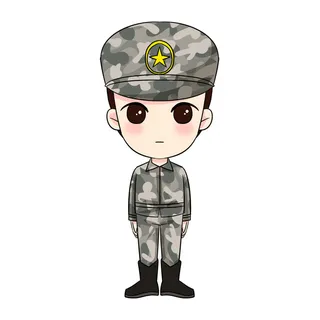 国庆建军节素材