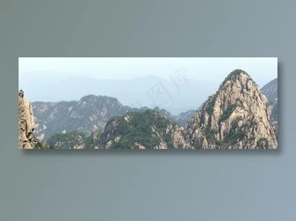 天空下的山峰 天空下的山峰