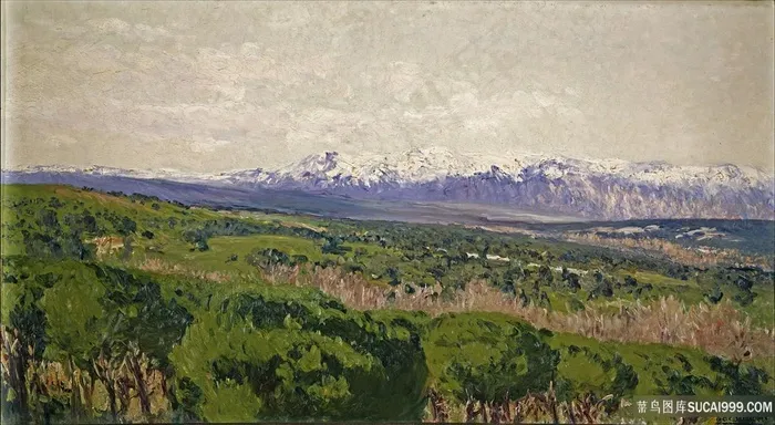 贝吕特-伊-莫雷-奥雷利亚诺-德-瓜德罗马风景画