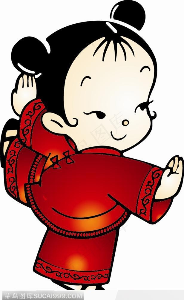 舞动的小女孩