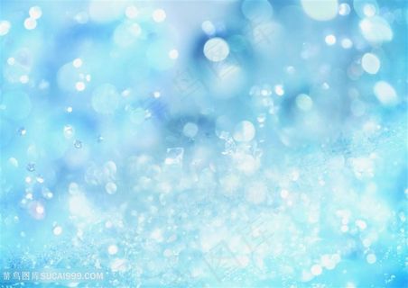 水蓝色碎钻石图片