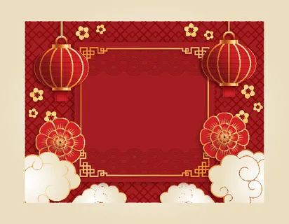 2022虎年新年春节元旦促销标签网页登录页BANNER海报AI矢量素材