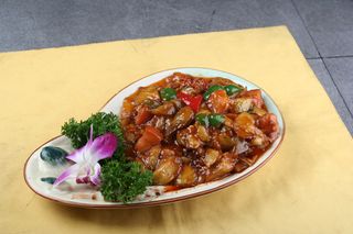 49卤水茄子-乡村小镇