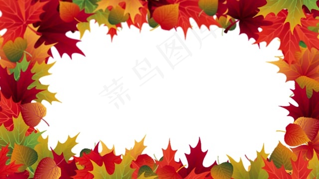 树叶, 叶子, 枫, 秋天, 框架, 边境, 坠落