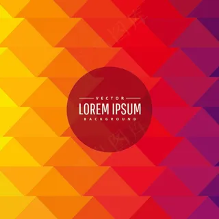 炫彩几何图形背景 几何艺术设计 多边形背景图片