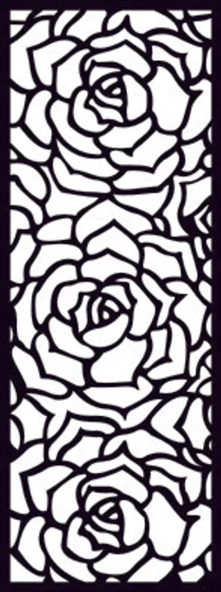 雕刻 田园 镂空 现代 边框