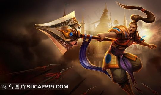 LOL 英雄联盟 游戏人物 德邦总管 赵信 国服官方皮肤 高清壁纸 LOL 英雄联盟 游戏人物 德邦总管 赵信 国服官方皮肤 高清壁纸