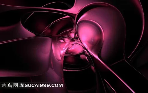 抽象派艺术红色创意图片