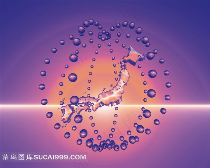 科技创意地图素材