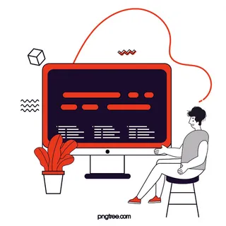 扁平化人物场景办公互联网等距ai矢量设计网页海报UI素材插画