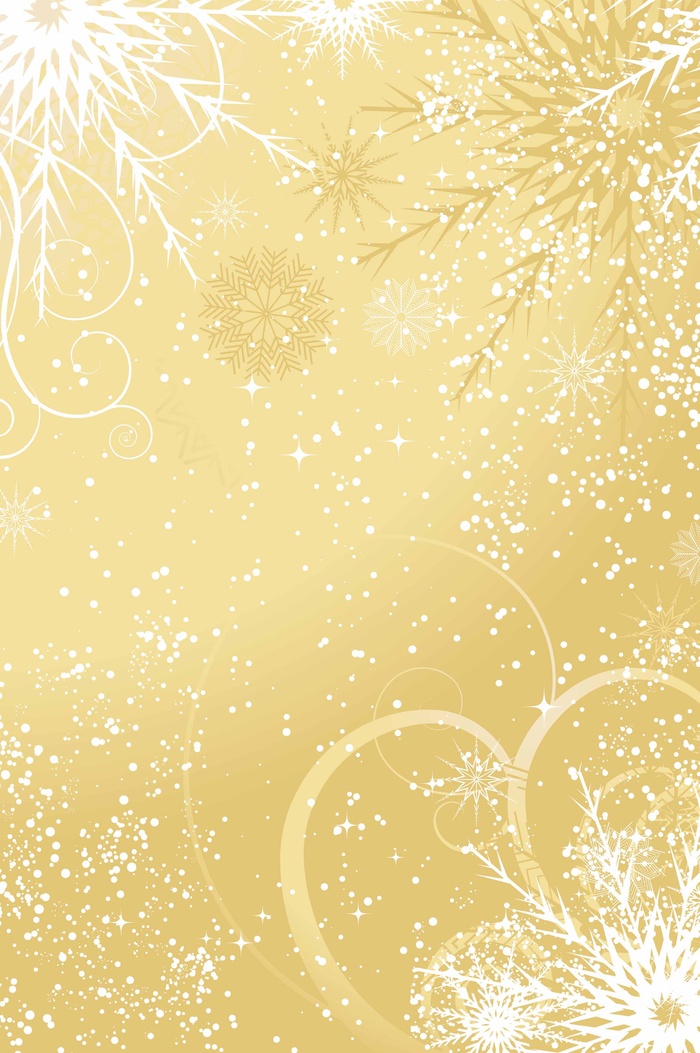 黄色海报背景素材