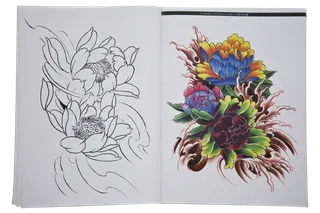 花朵卡通绘画学习素材少儿兴趣班