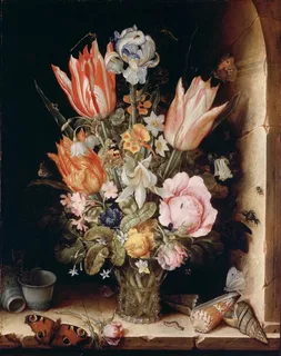 欧式古典花卉静物油画图片 欧式古典花卉静物油画图片