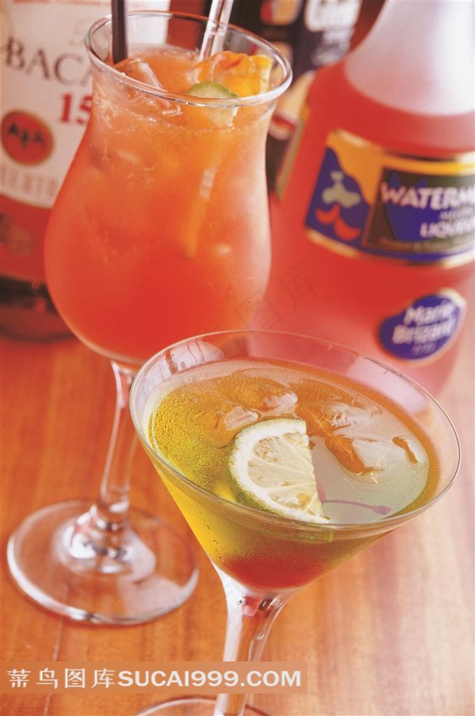鸡尾酒伏特加高清图片素材