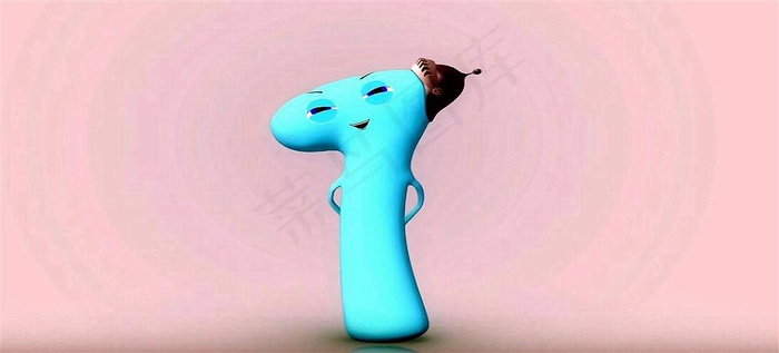 卡通彩色数字一