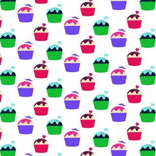 儿童可爱卡通底纹背景设计素材