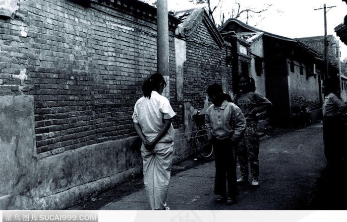 北京印象-玩耍的小孩