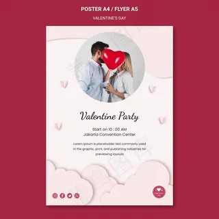 请柬邀请函婚礼粉色背景爱情