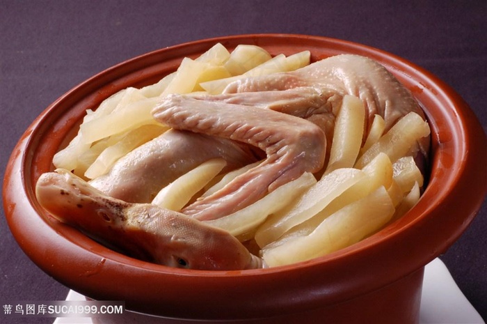 酸萝卜煲全鸭