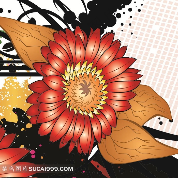 花朵高清装饰画设计素材