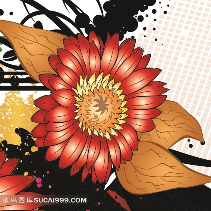 花朵高清装饰画设计素材