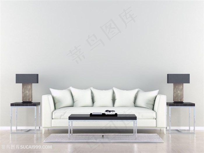 黑色大气家装装修效果