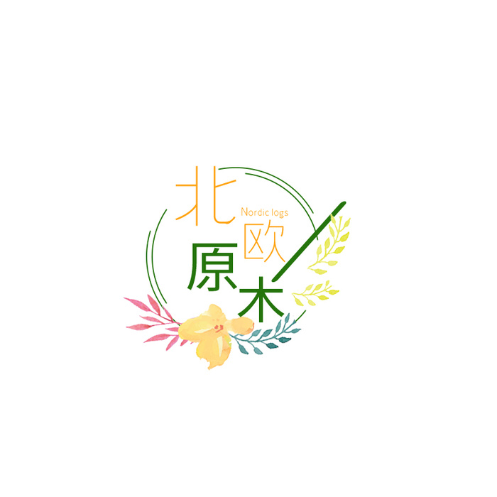 简约创意北欧文字