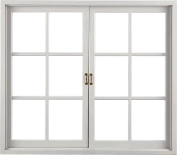 精修双开窗户铝窗