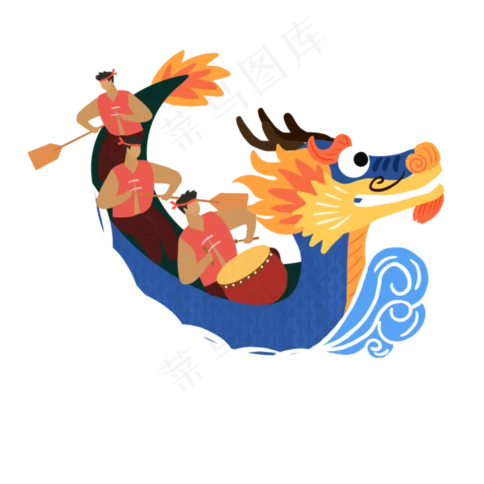 端午节龙舟 