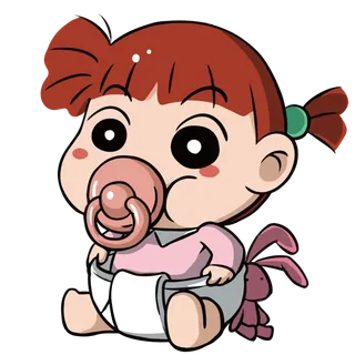 蜡笔小新可爱人物免扣素材