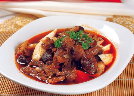 95X-239鲜山药香菇牛腩