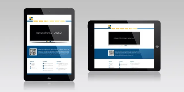 手机 电脑 样机 内容展示 多角度 (10)