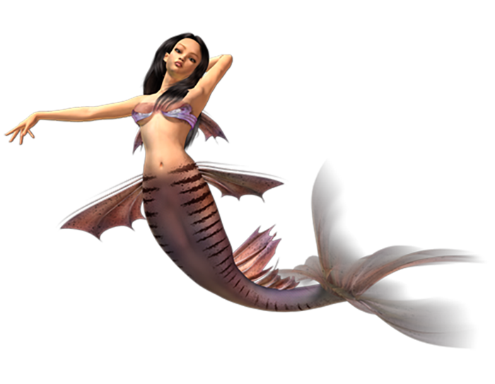 11 (12)免抠 设计 元素 二次元 美人鱼