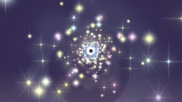 星级, 颜色, 装饰, 灯, 黄星, 闪光, 节日, 浪漫