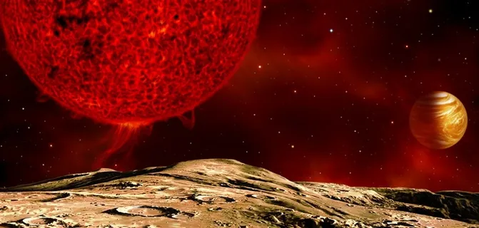 太阳系背景设计素材