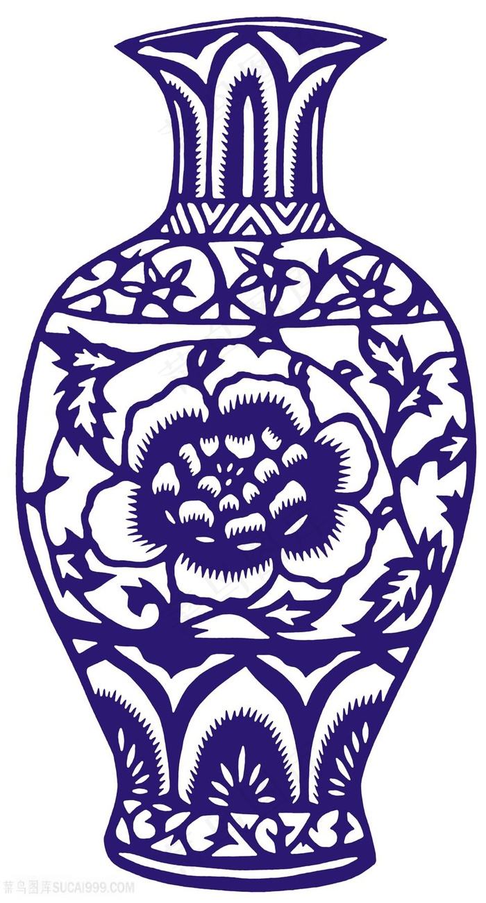 花卉植物瓷器国粹青花瓷中国风图片