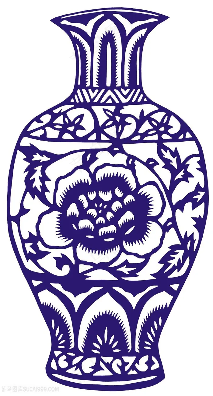 花卉植物瓷器国粹青花瓷中国风图片