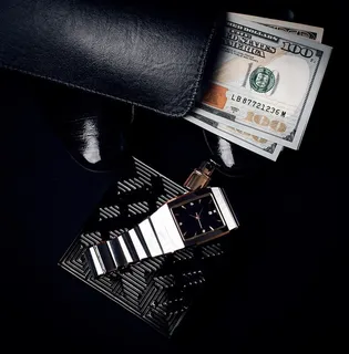 黑色的男士钱包